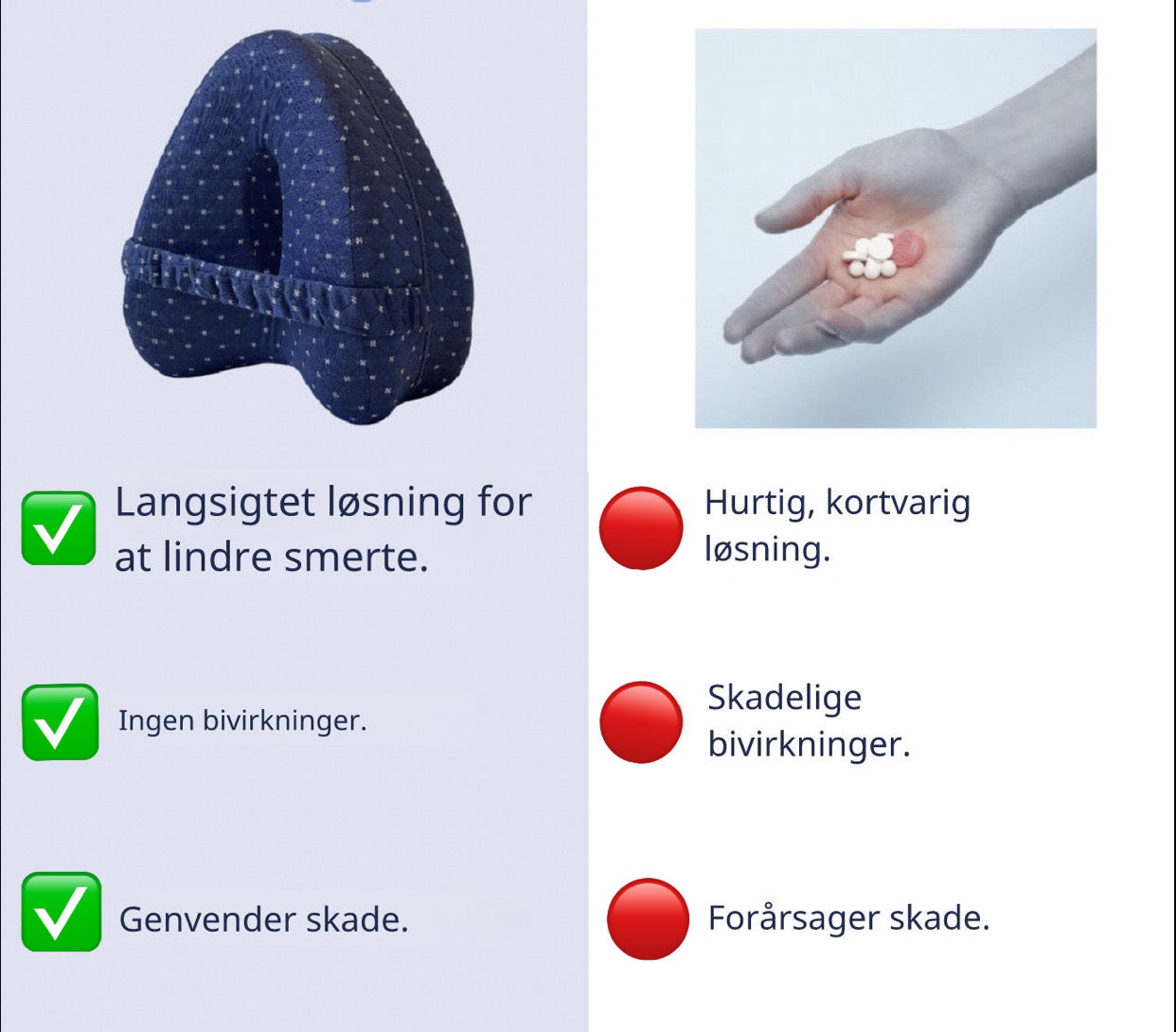 SleepWell™ || Justeringspude