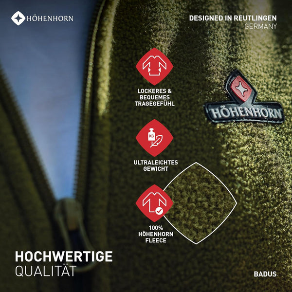 Badus Fleecejakke Komfort